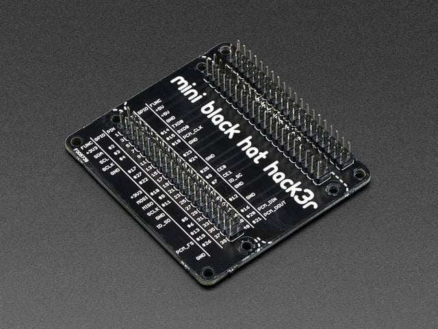 Pimoroni Mini Black HAT Hack3r - Fully Assembled