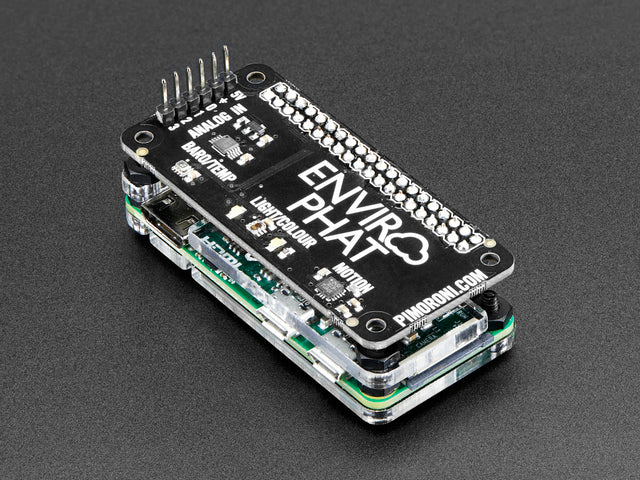 Pimoroni Enviro pHAT for Raspberry Pi Zero