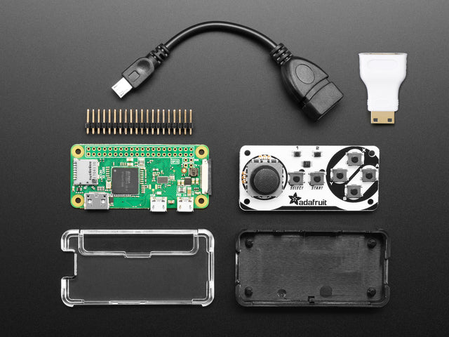 Joy Bonnet Pack for Raspberry Pi Zero - Includes Pi Zero W