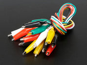 Large Alligator Clip Test Lead (set of 10)