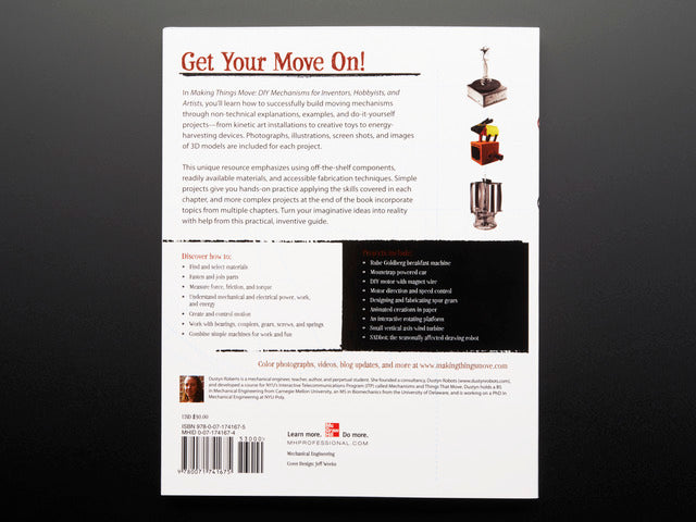 Making Things Move DIY Mechanisms for Inventors - Dustyn Roberts