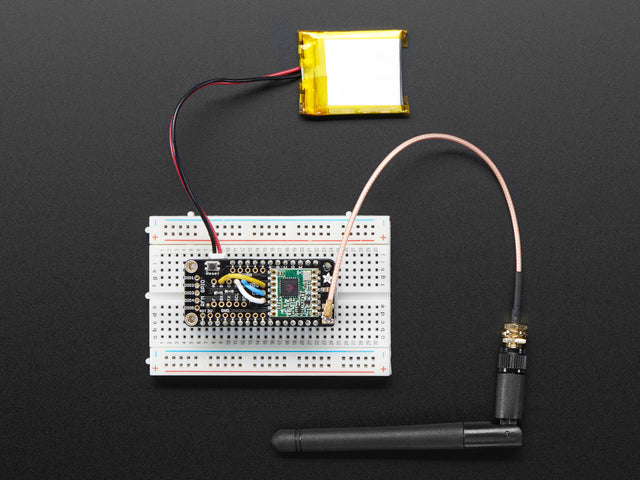 Adafruit LoRa Radio FeatherWing - RFM95W 900 MHz