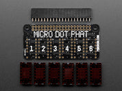Pimoroni Micro Dot pHAT with Included LED Modules - Red