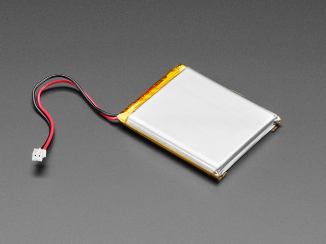 Lithium Ion Polymer Battery - 3.7v 2500mAh
