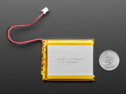 Lithium Ion Polymer Battery - 3.7v 2500mAh