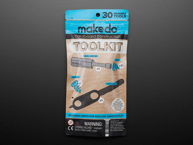 Makedo Toolkit for Cardboard Construction