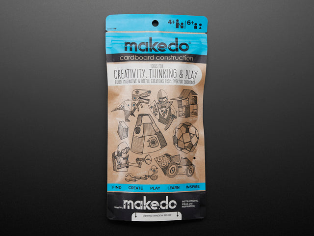 Makedo Toolkit for Cardboard Construction
