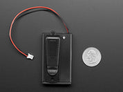 3 x AAA Battery Holder with On/Off Switch, JST, and Belt Clip