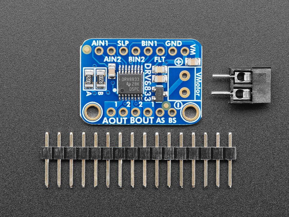 Adafruit DRV8833 DC/Stepper Motor Driver Breakout Board