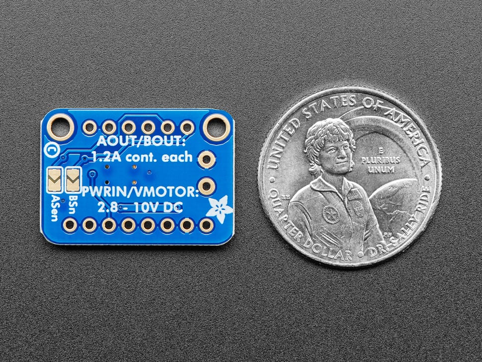 Adafruit DRV8833 DC/Stepper Motor Driver Breakout Board