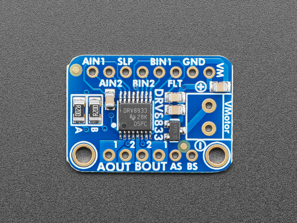 Adafruit DRV8833 DC/Stepper Motor Driver Breakout Board