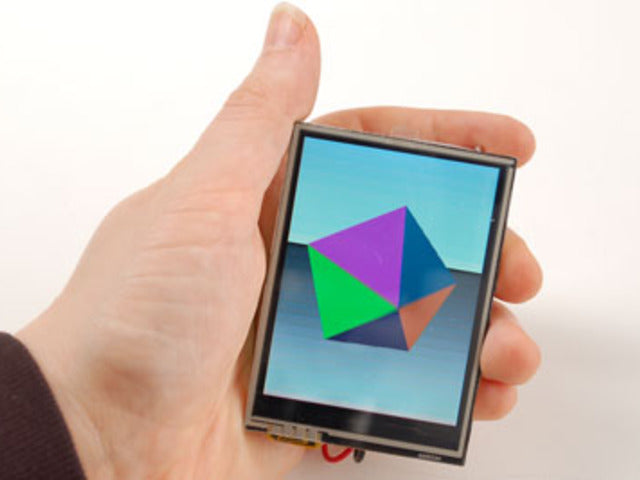 Microtouch - AVR development board with 2.8" TFT Touch Screen