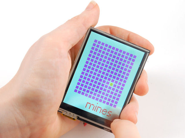 Microtouch - AVR development board with 2.8" TFT Touch Screen