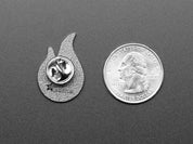 Sparky the Blue Smoke Monster Limited Edition Enamel Pin