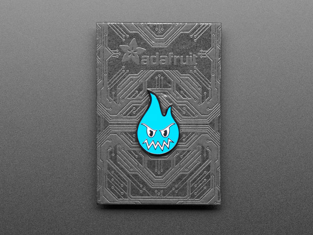 Sparky the Blue Smoke Monster Limited Edition Enamel Pin