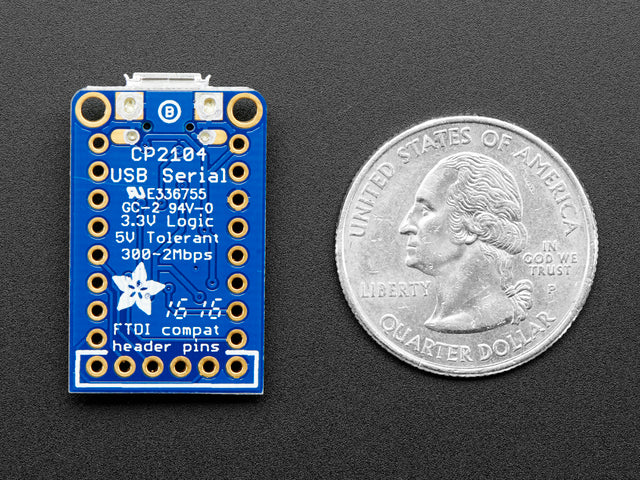 Adafruit CP2104 Friend - USB to Serial Converter