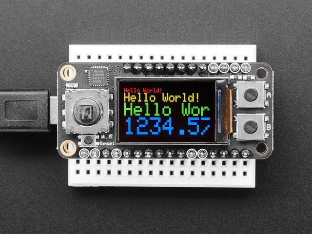 Adafruit Mini Color TFT with Joystick FeatherWing