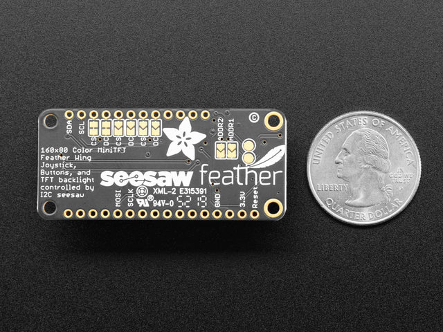 Adafruit Mini Color TFT with Joystick FeatherWing
