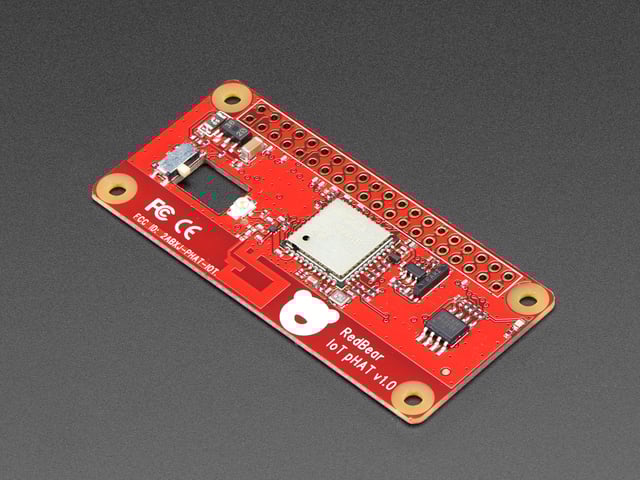Red Bear IoT pHAT for Raspberry Pi - WiFi + BTLE - unassembled