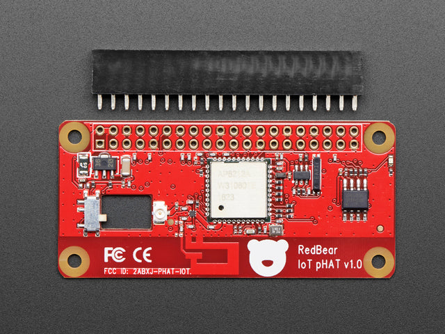 Red Bear IoT pHAT for Raspberry Pi - WiFi + BTLE - unassembled