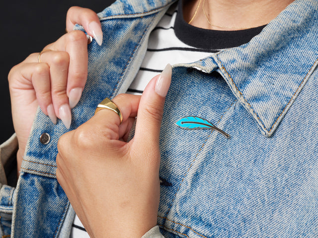 Feather - Limited Edition Enamel Pin