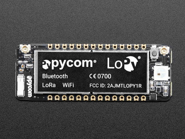 Pycom LoPy 1.0 - LoRa + WiFi + BLE