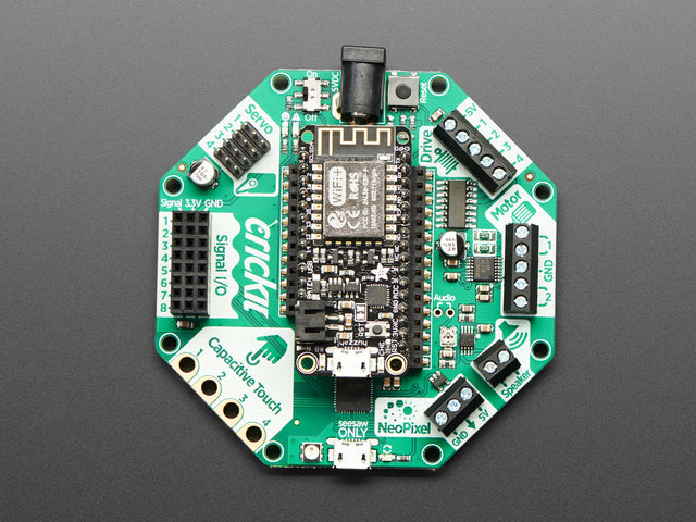 Adafruit CRICKIT FeatherWing for any Feather