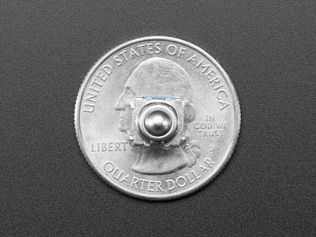 Metal Ball Tactile Button (6mm) x 10 pack