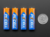 Alkaline AA batteries (LR6) - 4 pack