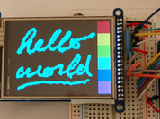 2.8" 18-bit color TFT LCD with touchscreen breakout board