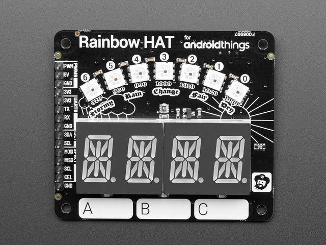 Pimoroni Rainbow HAT for Android Things™ and Raspberry Pi