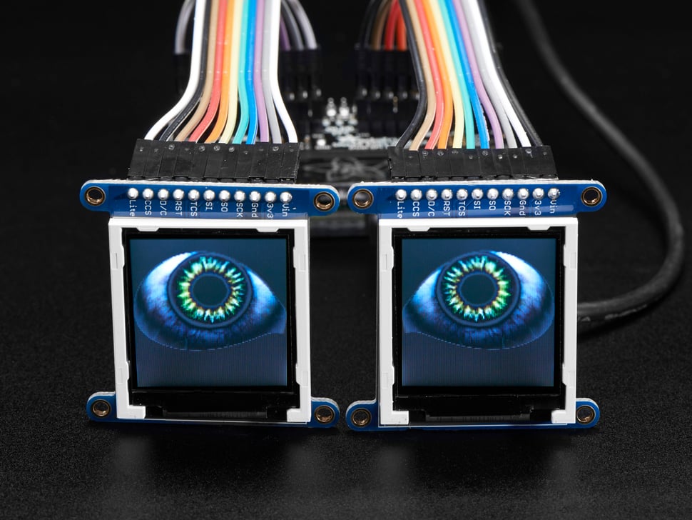 Adafruit Animated Eyes Bonnet for Raspberry Pi Mini Kit