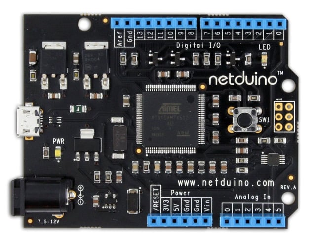 netduino (.NET-programmable microcontroller)