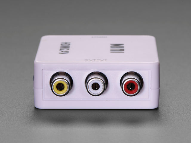 HDMI to RCA Audio and NTSC or PAL Video Adapter