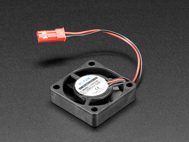 Miniature 5V Cooling Fan for Raspberry Pi (and Other Computers)