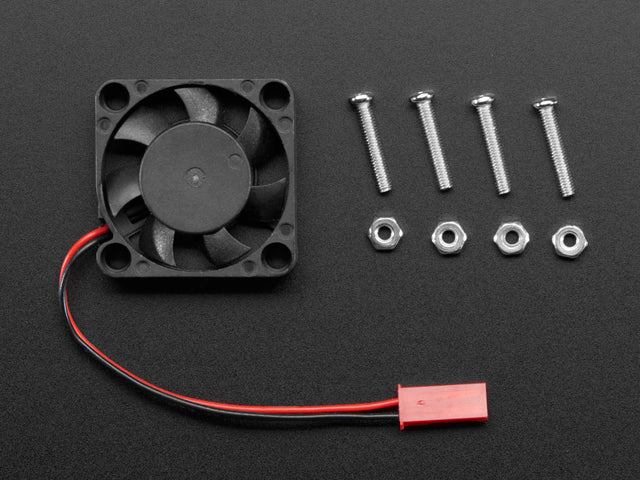 Miniature 5V Cooling Fan for Raspberry Pi (and Other Computers)