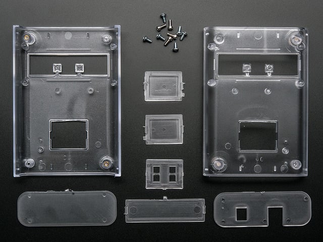 Clear Enclosure for Arduino - Electronics enclosure