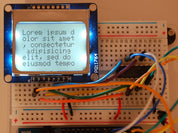 Nokia 5110/3310 monochrome LCD + extras