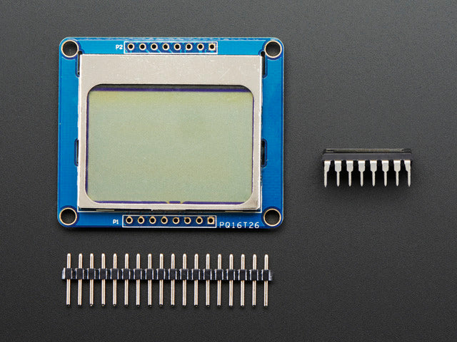 Nokia 5110/3310 monochrome LCD + extras