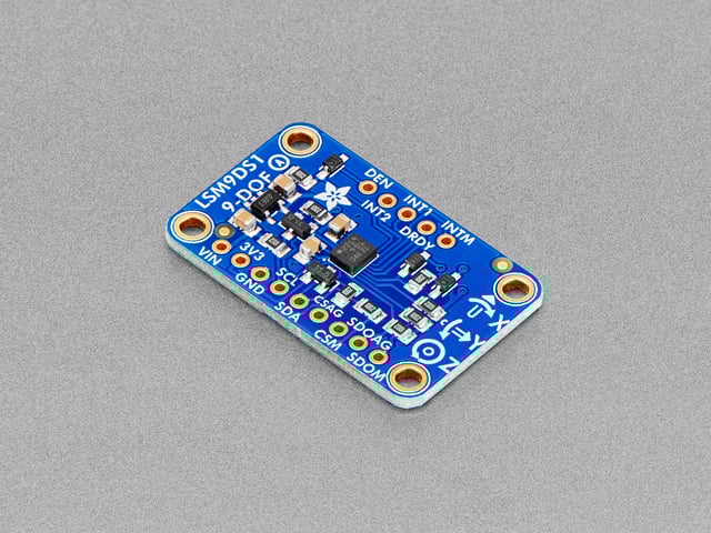 Adafruit 9-DOF Accel/Mag/Gyro+Temp Breakout Board - LSM9DS1