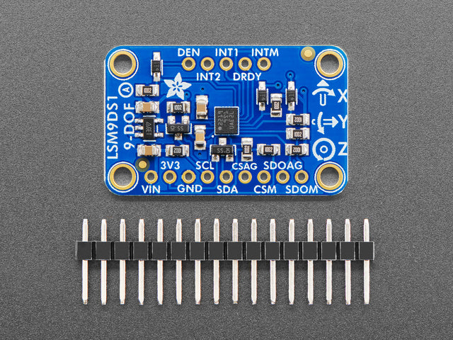 Adafruit 9-DOF Accel/Mag/Gyro+Temp Breakout Board - LSM9DS1