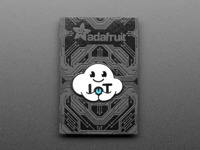 Nimbus the Friendly Cloud Entity - Limited Edition Enamel Pin