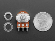 Panel Mount 10K Dual Linear Potentiometer