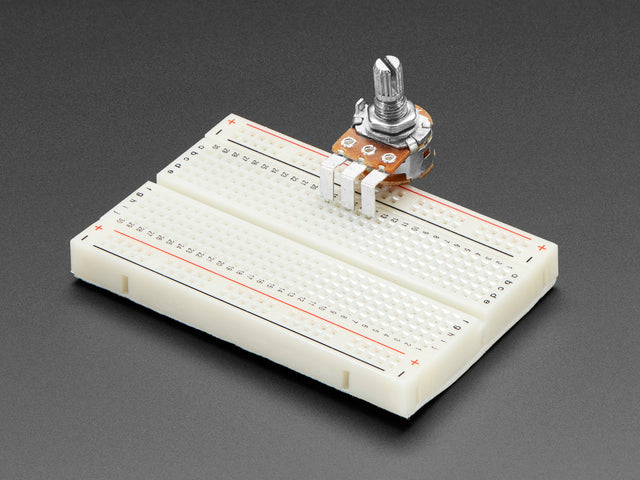 Panel Mount Right Angle 10K Linear Potentiometer w/On-Off Switch