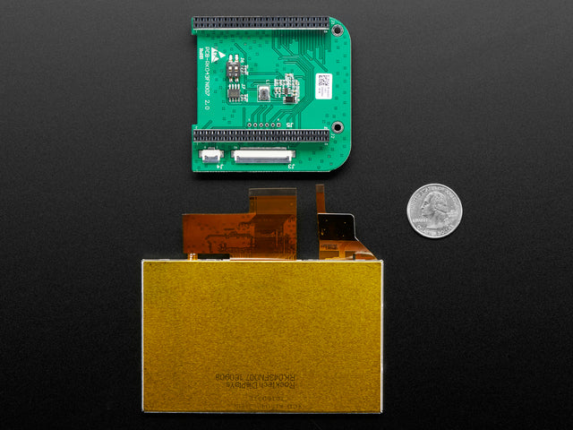 4.3" LCD Capacitive Touchscreen Display Cape for BeagleBone