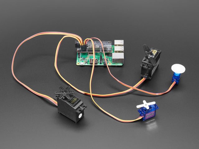 Adafruit 16-Channel PWM / Servo Bonnet for Raspberry Pi