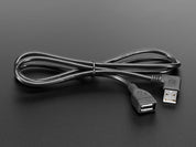 Right Angle Extension USB Cable - A Male to A Female