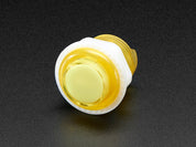 Mini LED Arcade Button - 24mm Translucent Yellow