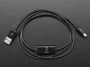 USB Micro B Cable with Data/Charge Sync Switch