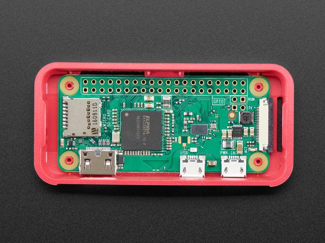 Pi Foundation Raspberry Pi Zero Case + Mini Camera Cable